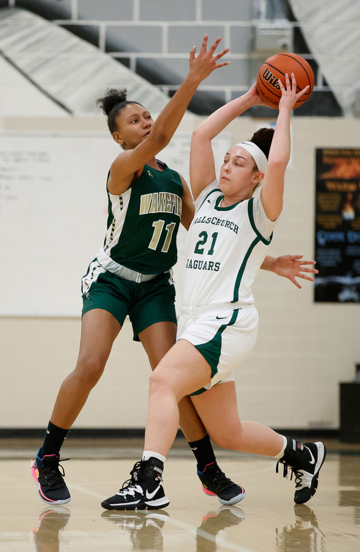 Wakefield girls basketball 13